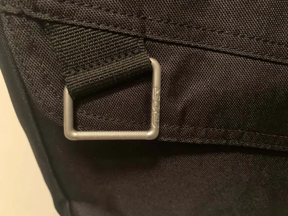 Spyder Nylon Messenger Bag Black